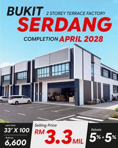 Warehouse / Factory For Sale in Seri Kembangan,SGR