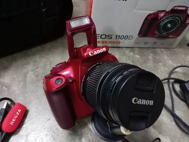 RED Canon 1100D DSLR Camera Full SET