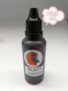 Betta Fish Black water 40ml Aquarium Ikan Akuarium