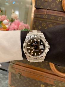 2018 Rolex Explorer Ii Ref 216570 Black Dial 42mm
