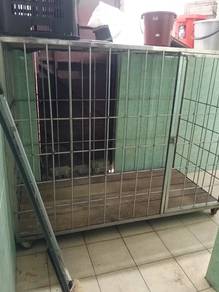 Stainless steel cage for BIG dog's 