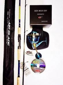 G-tech sea max 5000 reel combo seahawk rod