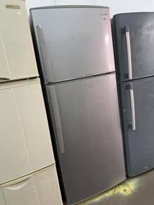 Fridge Samsung Refrigerator 2 Pintu Peti Sejuk Ice