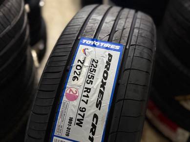 Tayar Baru 225 55 17 Toyo Proxes CR1 2026
