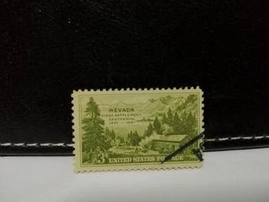 1951 USA Stamp First Nevada Settlement 1851
