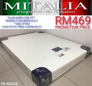 Tilam Queen Rebond Foam Berkualiti
