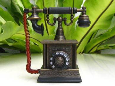 Table Lighter - Antique Telephone TP - 1801 (13cm)