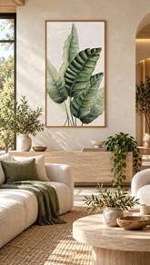 Botanical Serenity – Textured Acrylic Wall Art