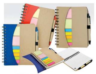 Eco notebook with pen ENB 7130