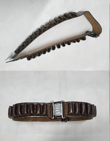 Antique Guide Gear Leather Cartridge Belt