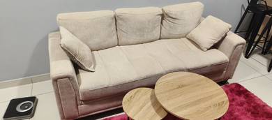 3 Seater Sofa with Coffee table