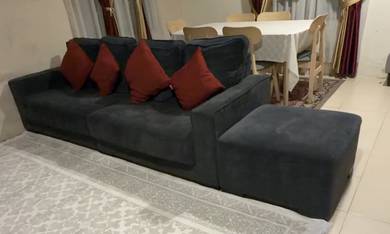 sofa +meja makan