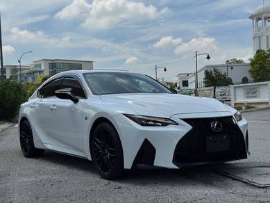 2021 Lexus IS 300 F SPORT MODE BLACK