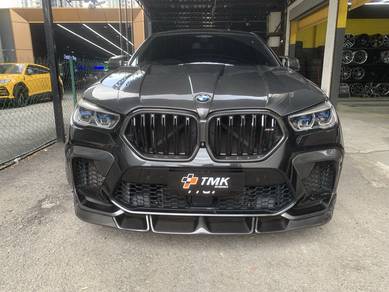 BMW F96 X6M Pre Facelift Front Lip Aerokit Carbon