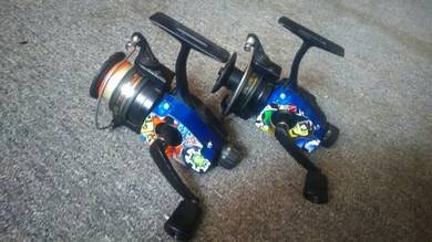 reel katak kolam abu cardinal 753 japan