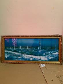Frame berlampu Masjid Nabawi