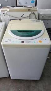 Panasonic Auto Top Machine Mesin Basuh 7kg Washing