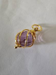 Loket Kristal (Rangka emas)