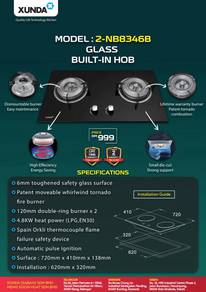 Glass Built-In Hob (2-NB8346B)