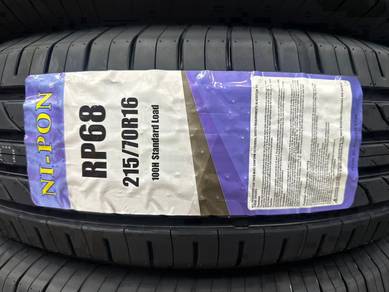 215/70/16 NI-PON RP68 Tyre 2026 Tayar