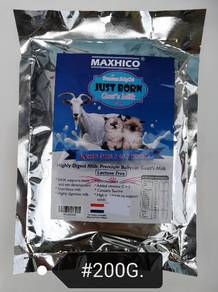 CF10 Maxhico Just Born Goat Milk 200gram Cat Susu