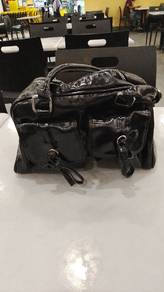 handbag leather black 