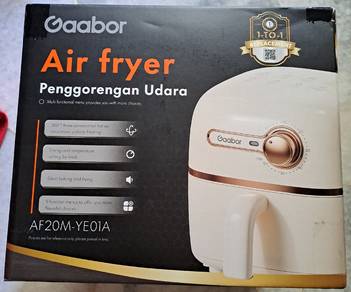 Gaabor 20.L Air fryer penggoreng tanpa minyak