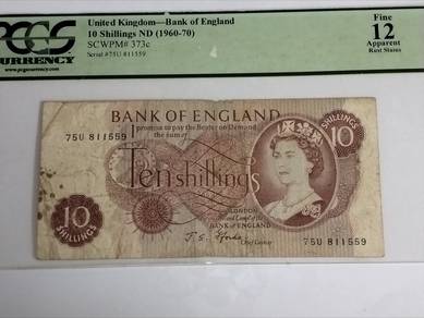 10 Shillings QE II 1960's