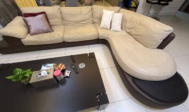 6 seater L-shape sofa/lounge suite
