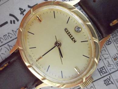 Vintage citizen lady manual wind watch nos