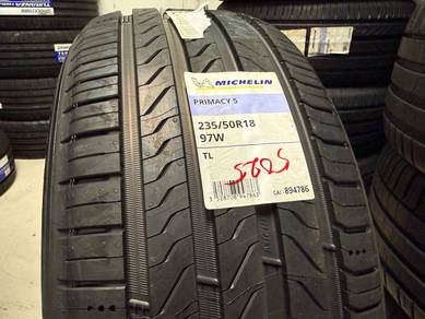 Tayar baru 235 50 18 Michelin primacy 5 offer tyre