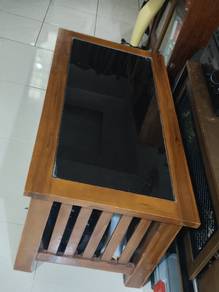 meja kopi jati