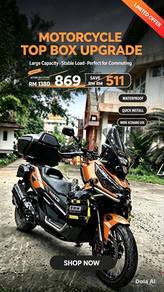Top Box for Motorcycle