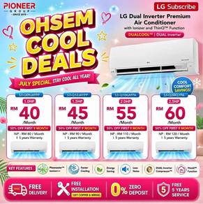 Aircond LG Dual Inverter (BKTTNKUKL)