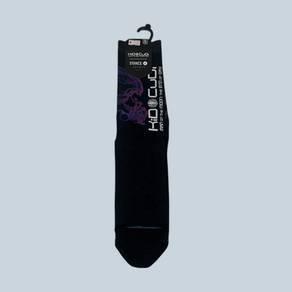 Saiz L : Stance x Kid Cudi Brains Mens Socks Black