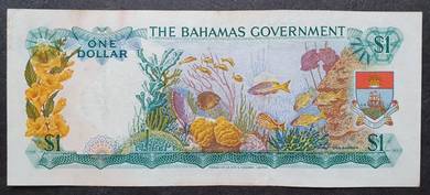 Bahamas 1 dollar 1965 - Pick P18b vf