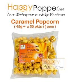 Caramel Popcorn Ready Made 45g pack OEM