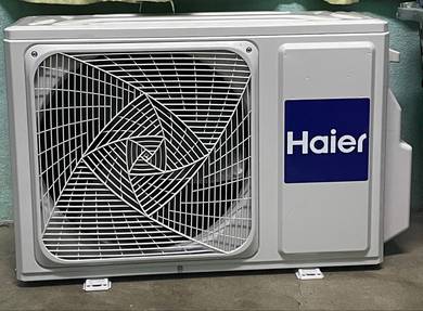 Aircond Haier 1.0HP Full Set Untuk diletgo🔥