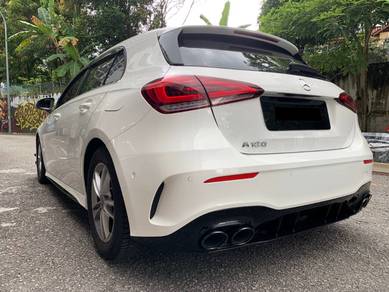 A Class Hatchback W177 A45 Rear Diffuser Bodykit