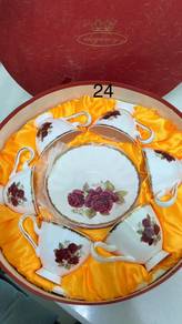 New cup and saucer set