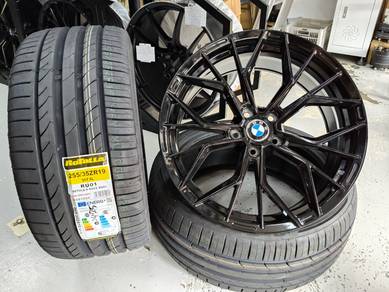 BMW E90 F30 F32 X1 E84 19" Rim + Tayar Baru R91