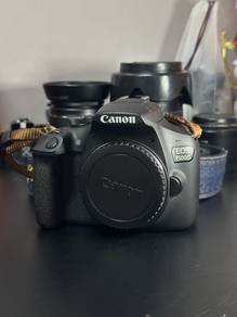 Canon 1500D with 3 lens