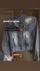 jeans croptop