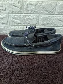 Uk9 Timberland Navy Suede Loafer