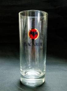 Ron Bacardi tall glass cup (A28)