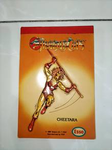 Vintage 1986 ThunderCats Cheetara Esso 3D Memo Pad