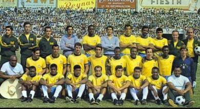 Rare jacket BRAZIL WORLD CUP 1970 ERA KING PELE