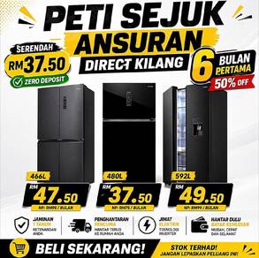 Ansuran Peti Sejuk Besar 592L JB 
