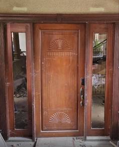 large entrance door