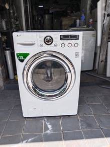 LG front load hot washer washing machine 13.0.kgs